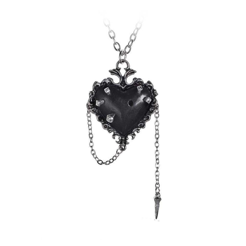 Witches Heart Collar Oscuro