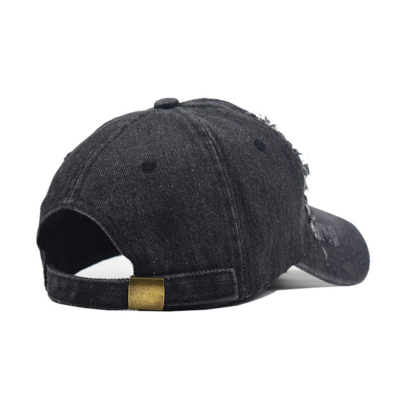 Gorra Desgastada Negra del Exilio