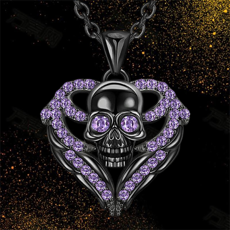 Calavera Heart Colgante Infernal