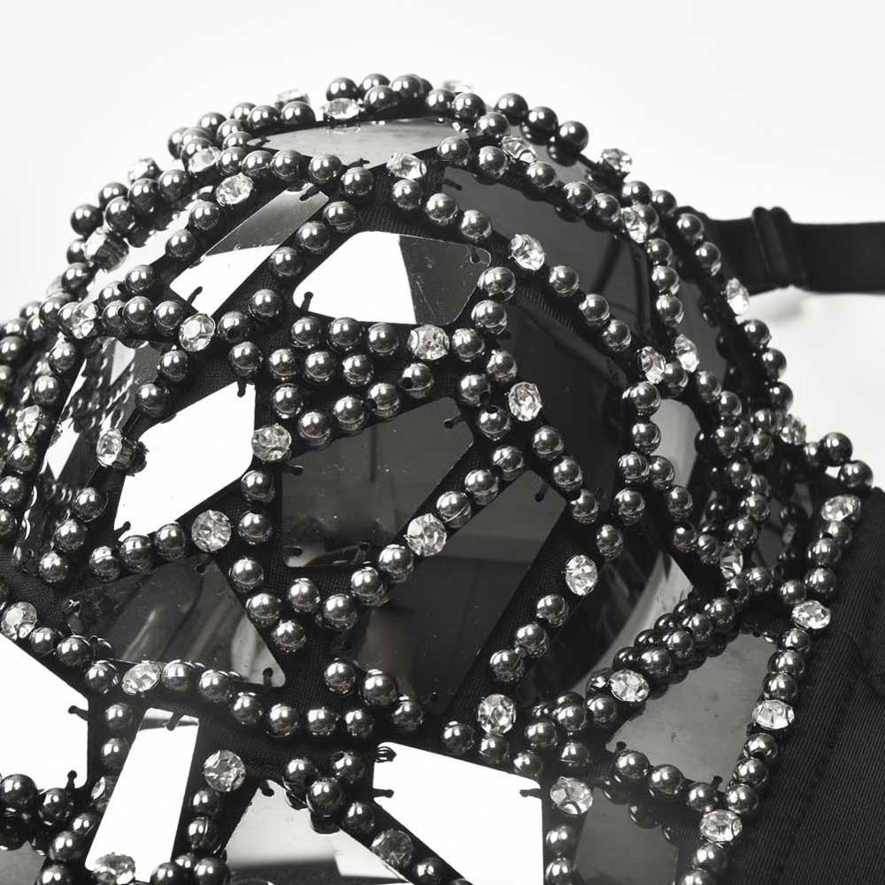 Top Gótico Push Up Bralette