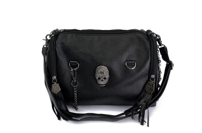 Calavera Boho Bolso de Medianoche