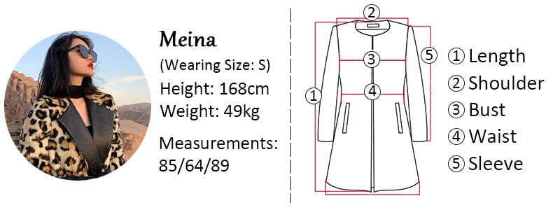 Gabardina Gótica Leopard