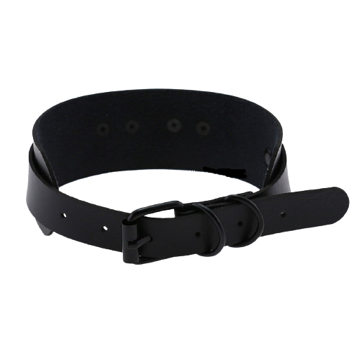 Negro Heart Collar Choker de la Noche Eterna