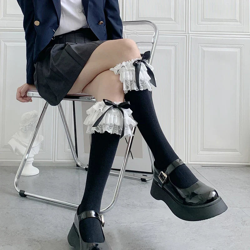Lolita Long Socks del Inframundo