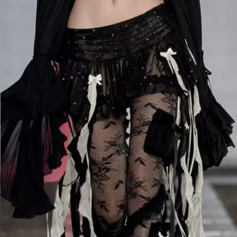 Falda Gótica Helena de Malla