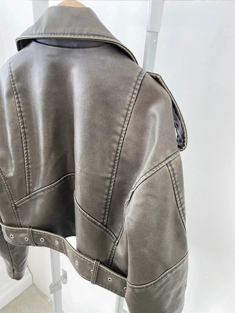 Chaqueta Gótica Biker Leather