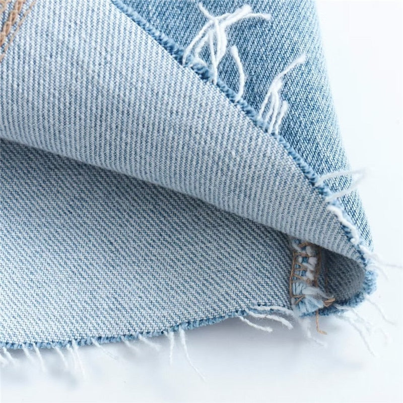 Top Gótico Strapless Denim Corset