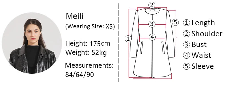 Gabardina Gótica Mihaela Leather