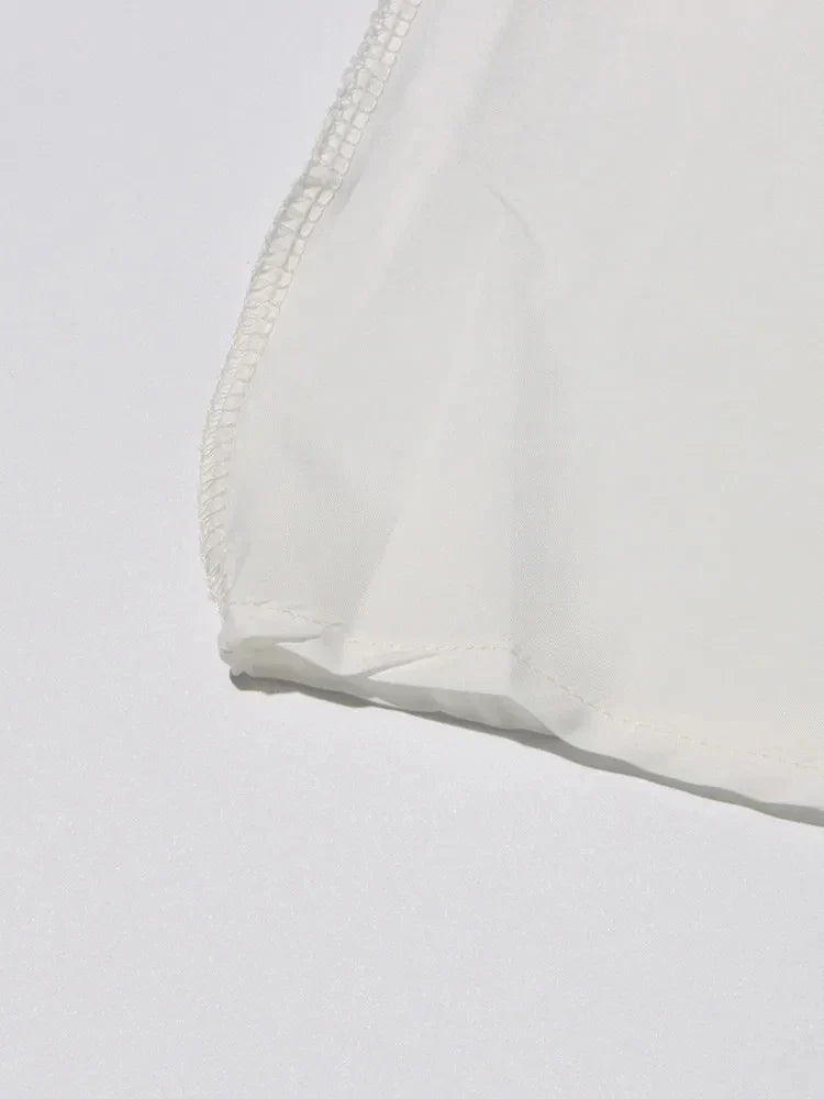 Vestido Gótico Hollow Flower Short Sleeves Maxi