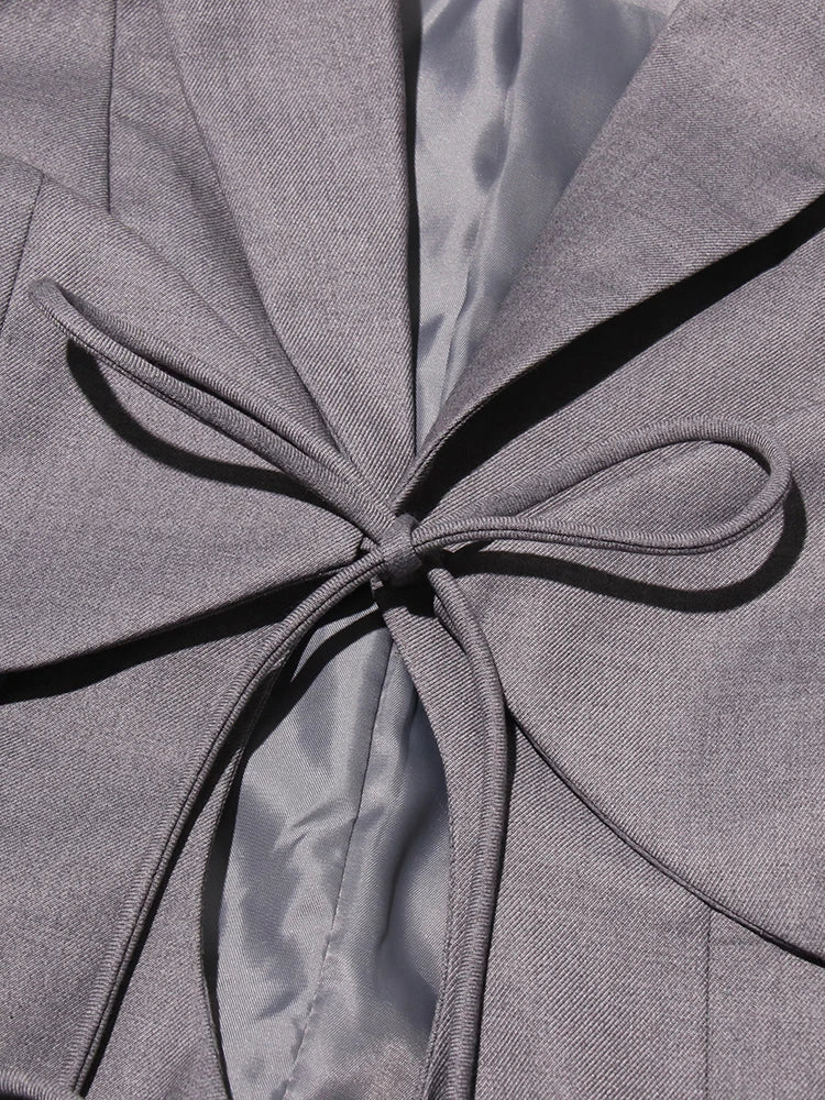 Blazer Gótico Lucia Lace Up