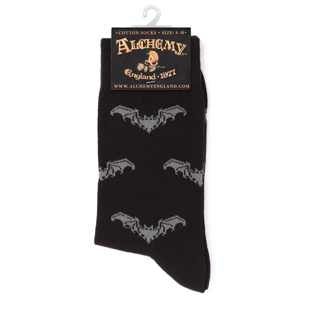 Gótico Bat Socks del Inframundo