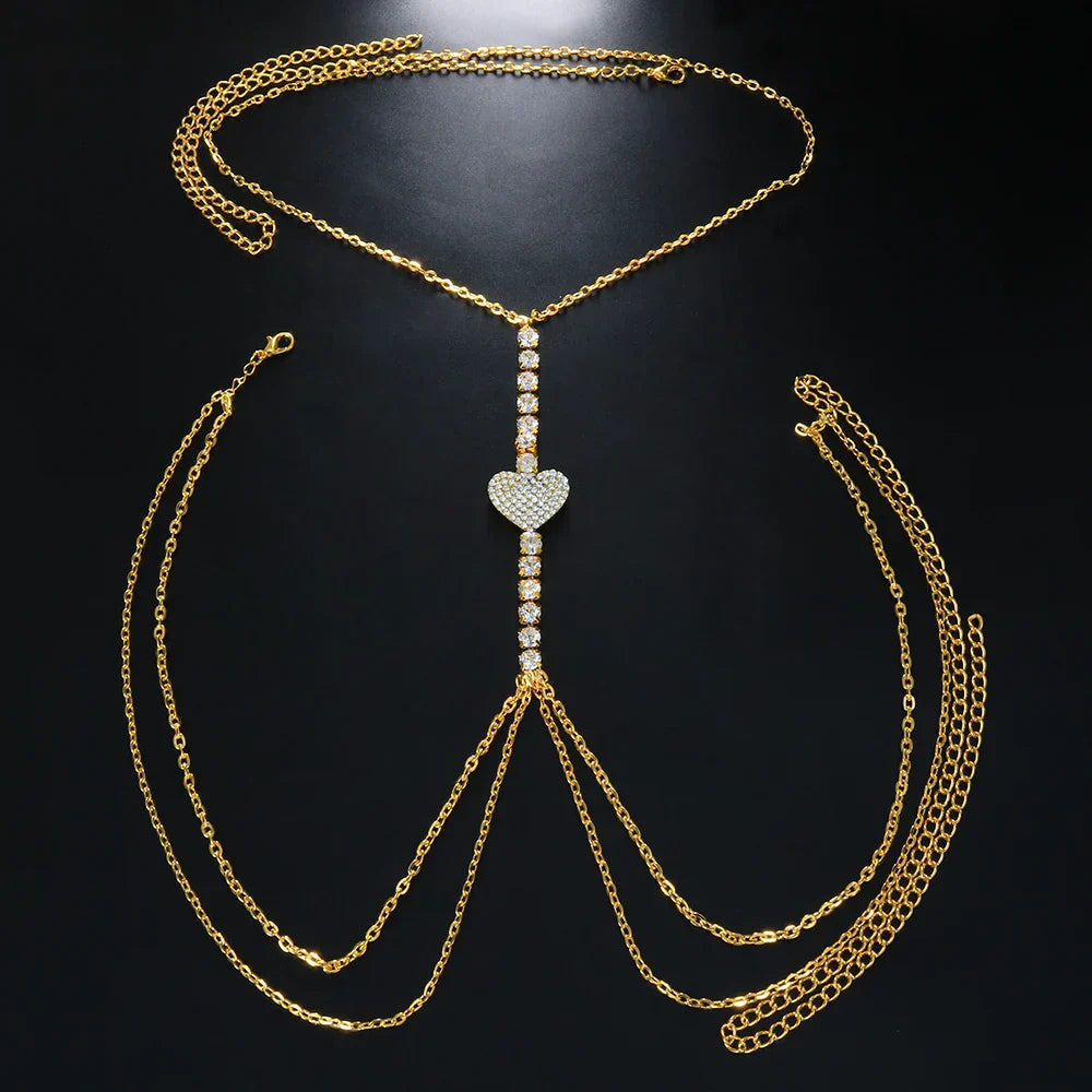 Cadena Maria Heart Chest