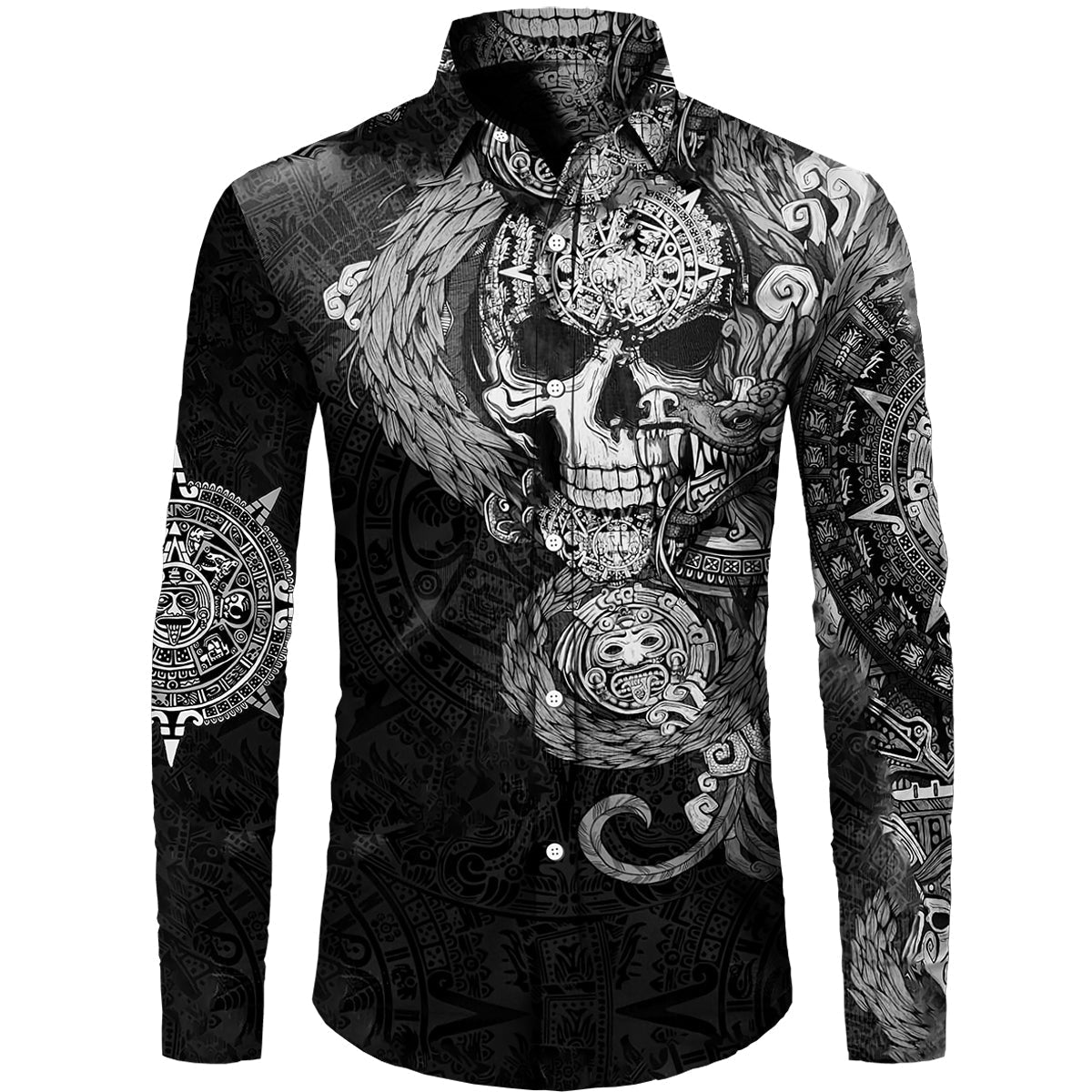 Camisa Gótica Calavera Profana