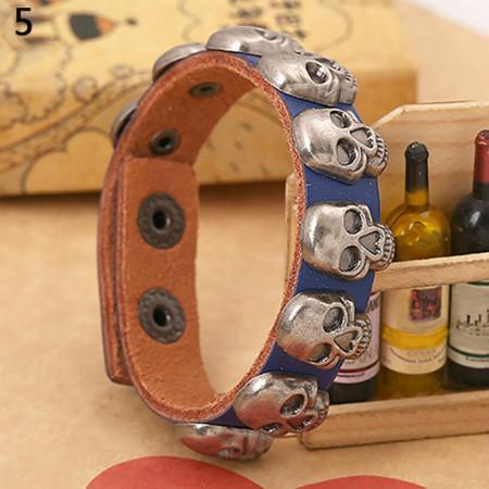 Pulsera Calavera Trenzada del Caos