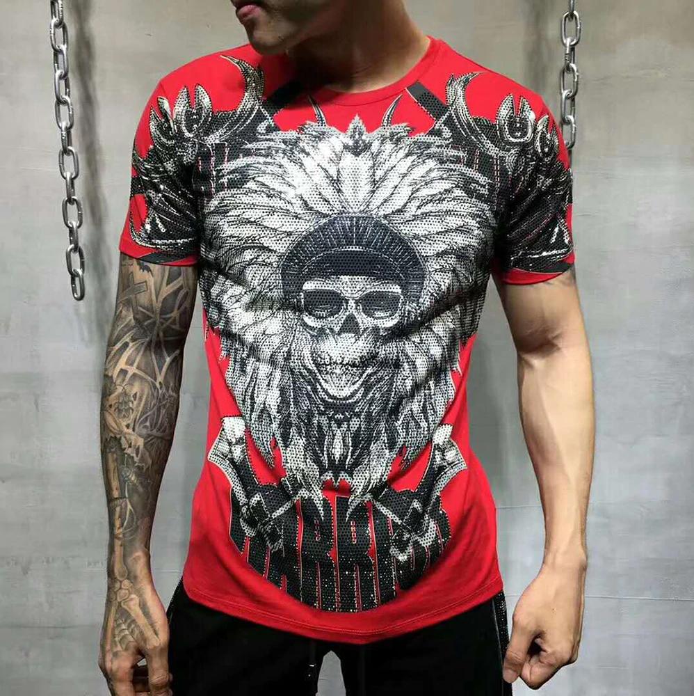 Camiseta Calavera con Cristales Oscuros