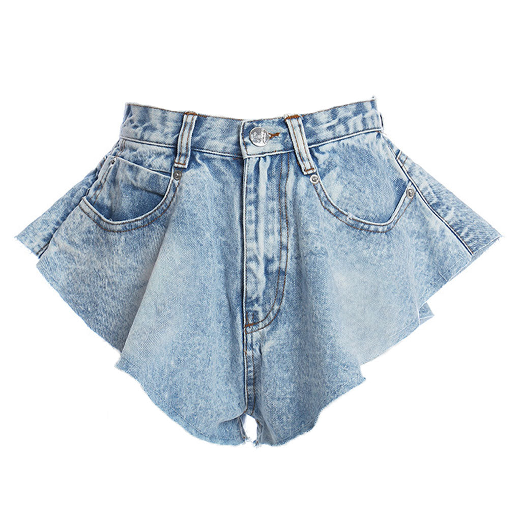 Shorts Góticos Unique High Waist Denim