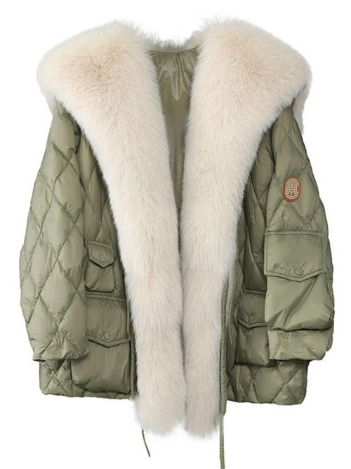 Chaqueta Gótica Fur Collar