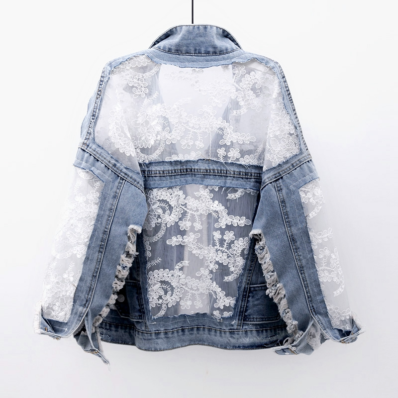 Chaqueta Gótica Frayed Edge Denim