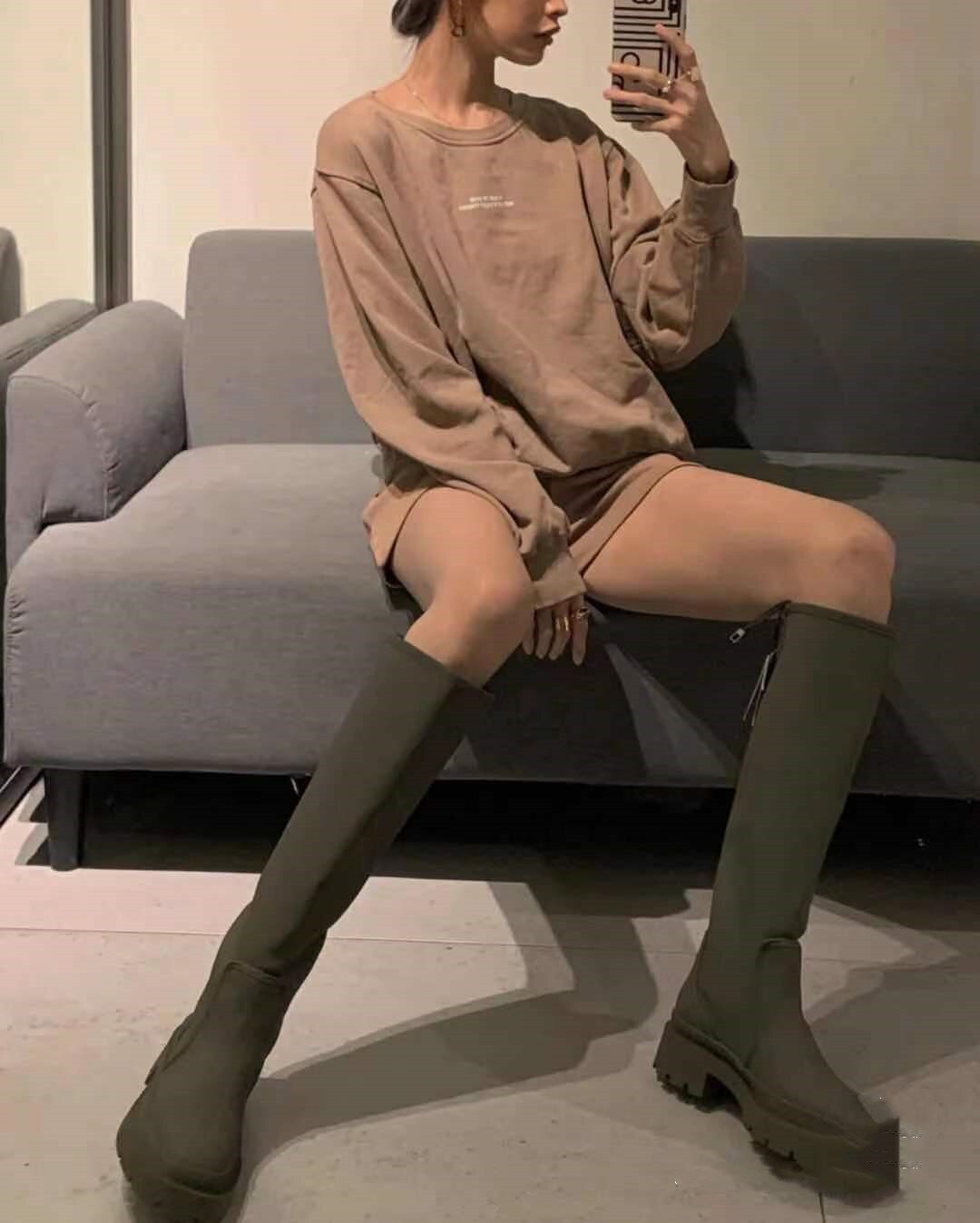 Botas Góticas Knee-Over Angela