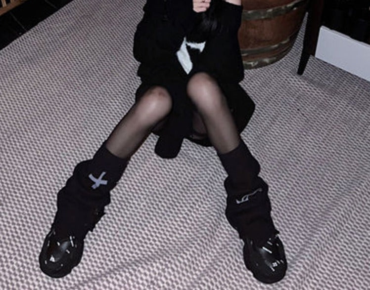 Gótico Legwarmers del Abismo