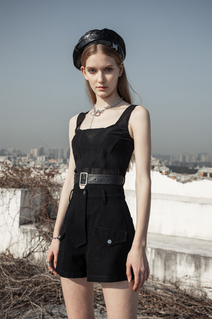 Top Gótico Helena de Malla