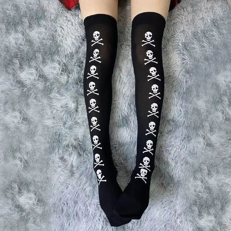 de Mujer Calavera Socks