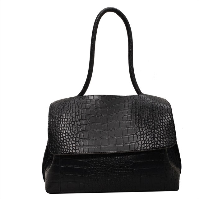 Large Capacity Vegan Cuero Bolso