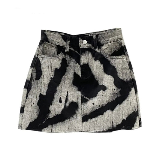 Falda Gótica Artemisa de Denim