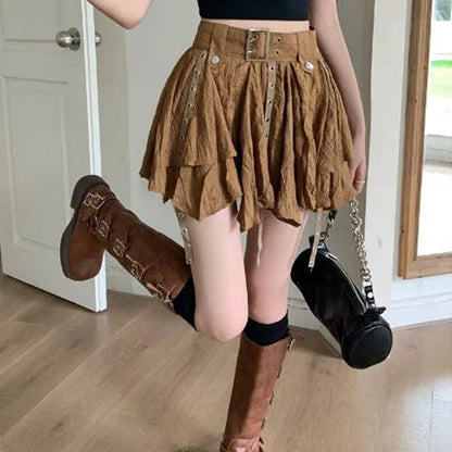 Falda Gótica Ariadna de Luna Negra