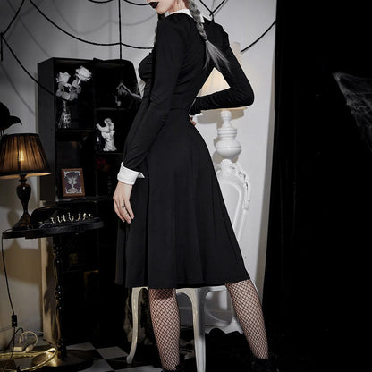 Vestido Gótico Vesper de Sombra