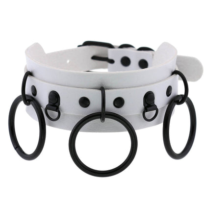 Triple Anillo Collar de Ceniza