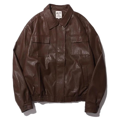 Chaqueta de Cuero Vintage Maldito