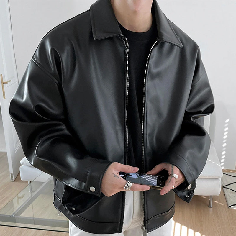 Abrigo Masculino del Invierno Oscuro