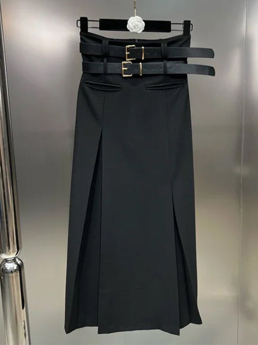 Falda Gótica Lilith de Luna Negra