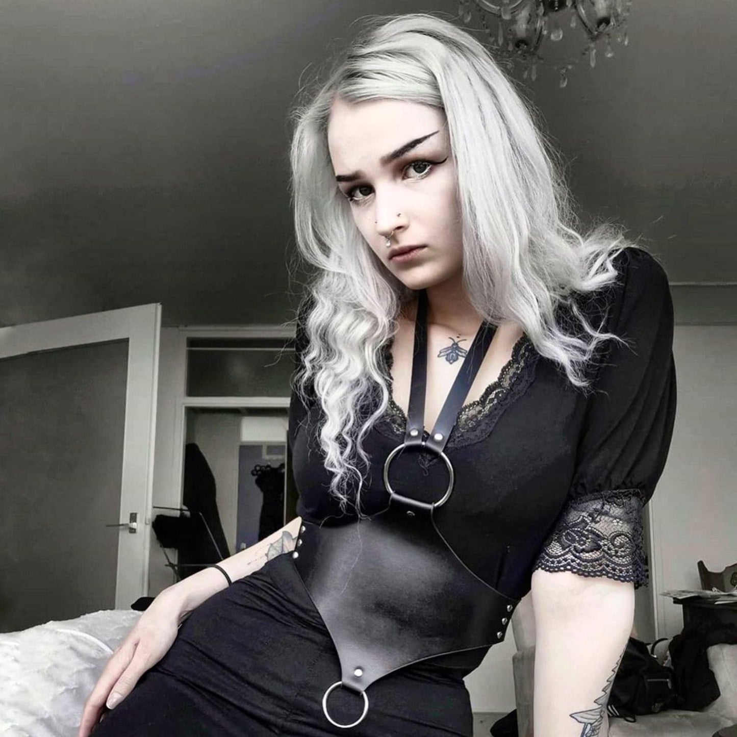 The Diva Harness Cinturón de Ceniza