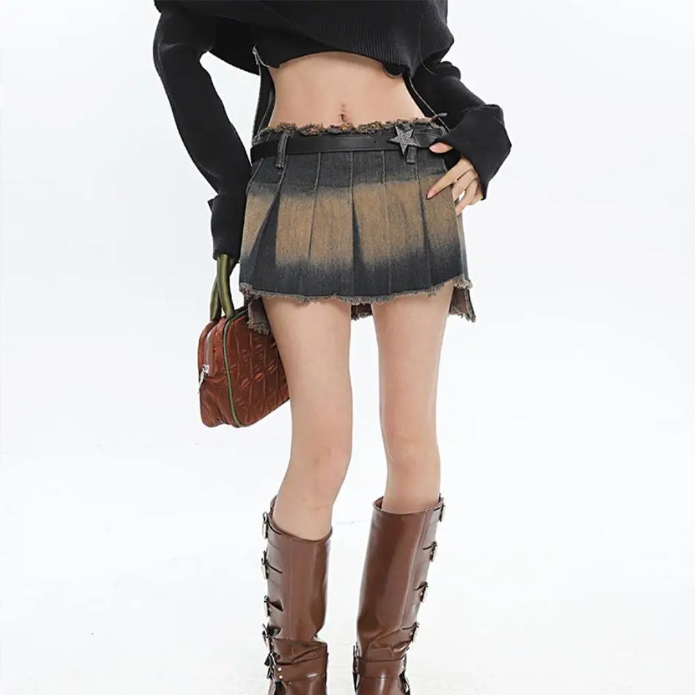 Falda Gótica Lilith de Denim