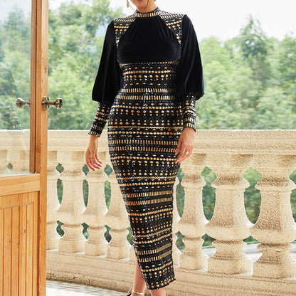 Vestido Gótico Black Velvet