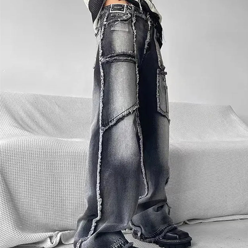 Pantalón Vintage Oscuro del Caos