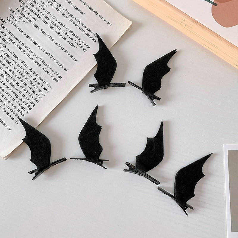 Bat Wing Hair Clips de Ceniza