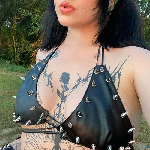 Gótico Crop Top Gótico