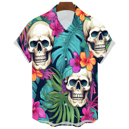 Camiseta Calavera Ritual Aloha