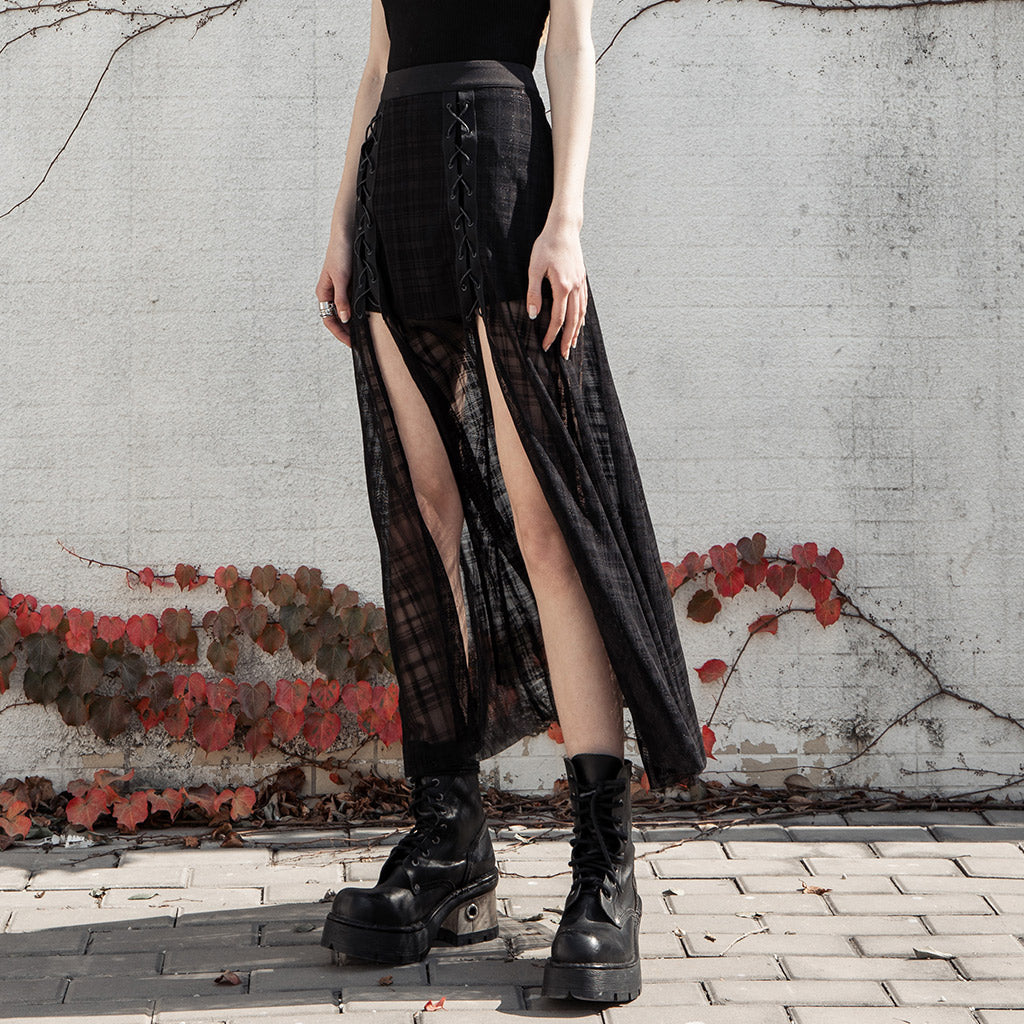 Falda Gótica Carmen de Ceniza