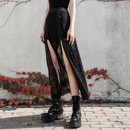 Falda Gótica Carmen de Ceniza