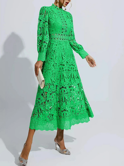 Vestido Gótico Lara Cutout Maxi