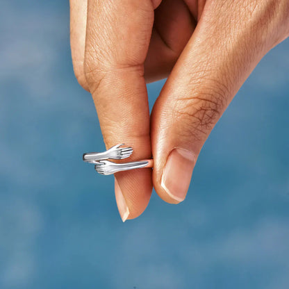 Anillo Couple Hug
