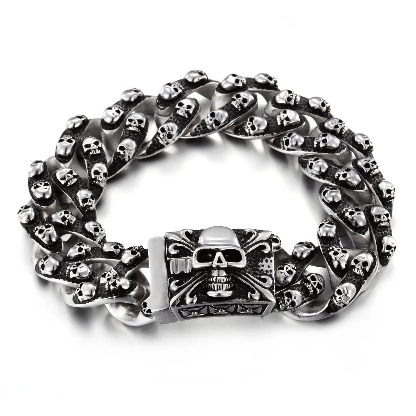 Pulsera Calavera del Abismo