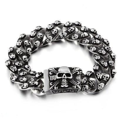Pulsera Calavera del Abismo