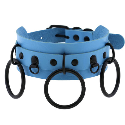 Triple Anillo Collar de Ceniza