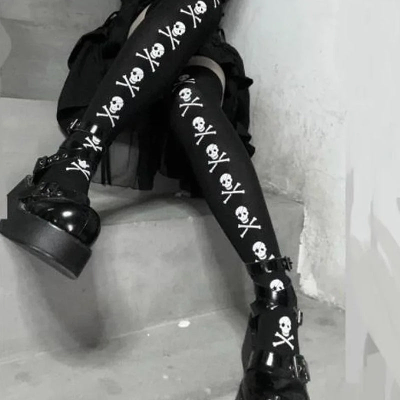 de Mujer Calavera Socks