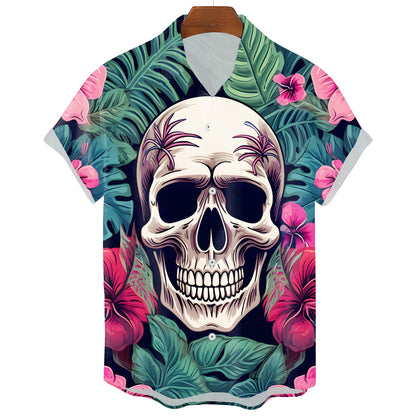 Camiseta Skull Caribe Oscuro